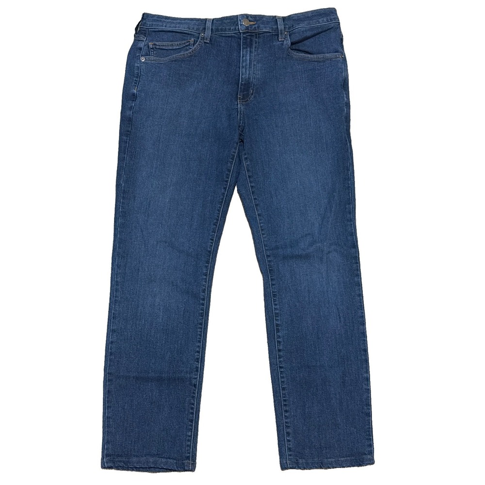 Aviator Men's Slim Fit Medium Indigo Stretch Travel Jeans Made in USA Size 36x28